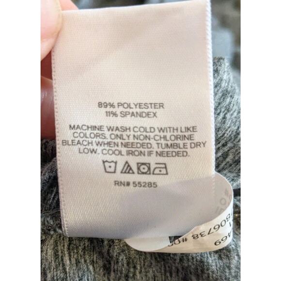 EXPRESS Gray Body Contour Long Sleeve Mini Dress Size Extra Small - Picture 9 of 9